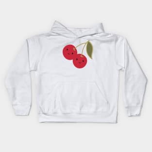 Cute Kawaii Red Cherries Kids Hoodie